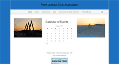 Desktop Screenshot of pointlookoutcivic.org