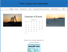 Tablet Screenshot of pointlookoutcivic.org